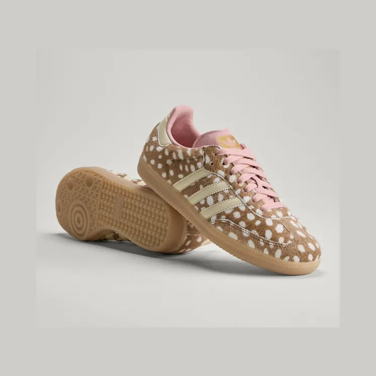 Adidas Samba OG Hertenprint Brown Desert “Pony Hair” (KJ7447)