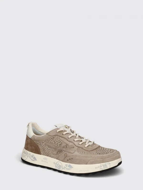 Premiata Nous Perforated Suede Brown (NOUS8288)