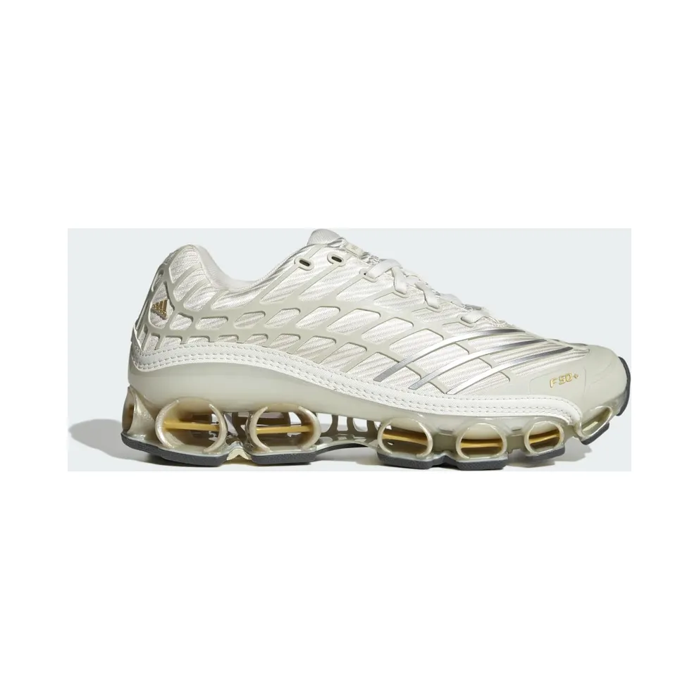 Adidas MEGARIDE F50 Schuhe Cloud White / Ice Gold Met. / Gold Metallic (KI4740)