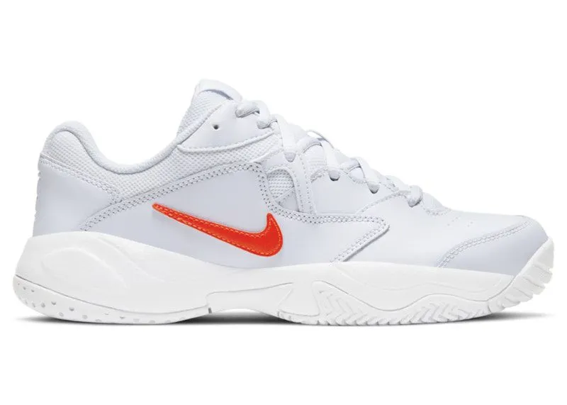 Nike Court Lite 2 Football Grey Bright Crimson (AR8838-005)