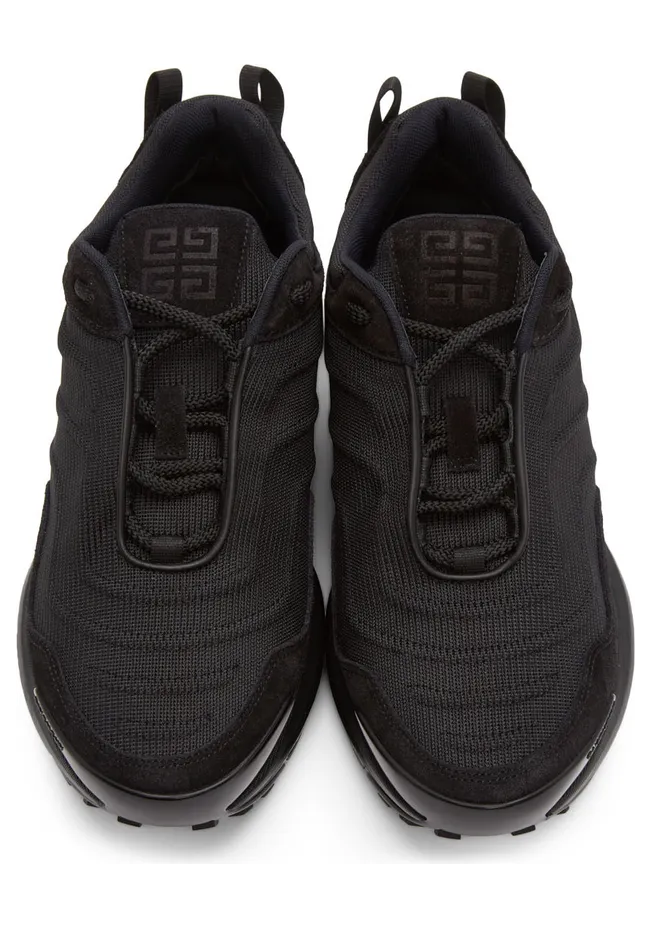 Givenchy Black GIV 1 Light Runner Sneakers (BE001ZE15N) (5)