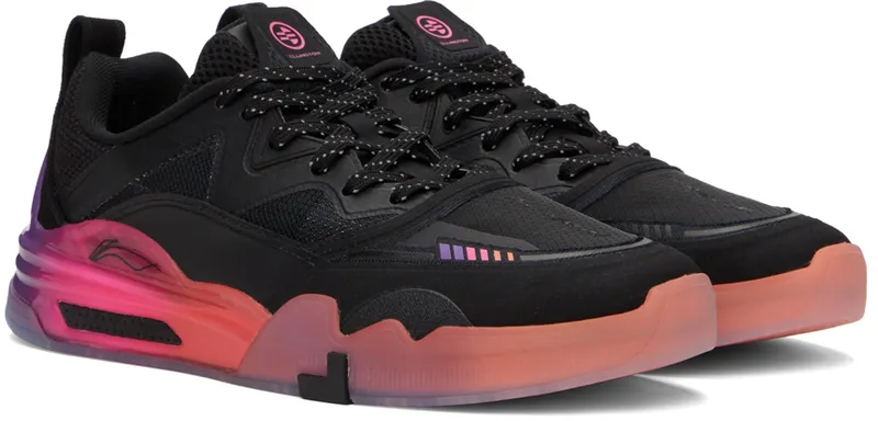 Li-Ning Black Erik Ellington Edition Skateboarding Pro Sneakers (AEPR009-5K)