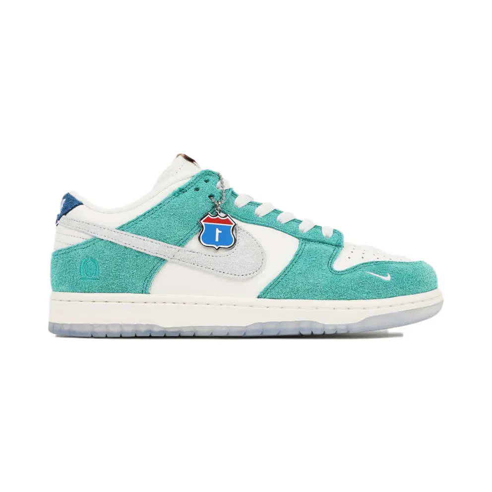 Nike Dunk Low Kasina Neptune Green Sail/White-Neptune Green-Industrial Blue (CZ6501-101)
