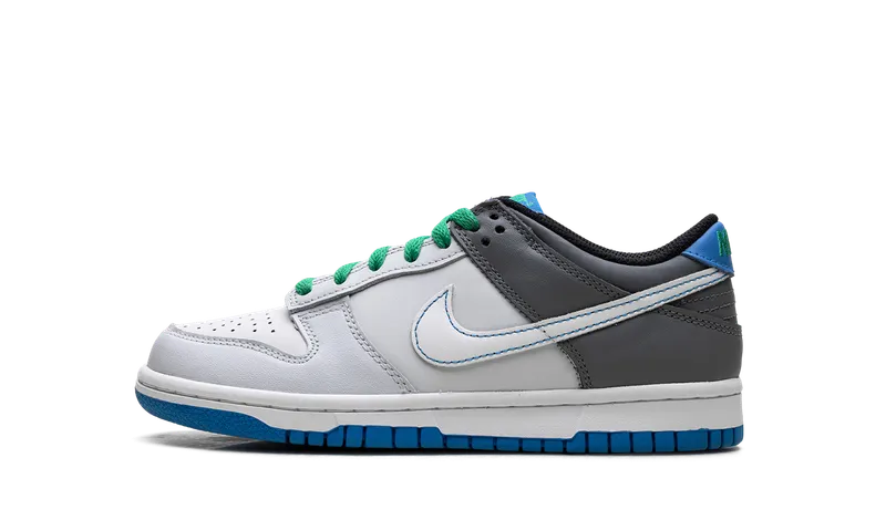 Nike DUNK LOW Grade School “PURE PLATINUM PHOTO BLUE” (DH9765-004)
