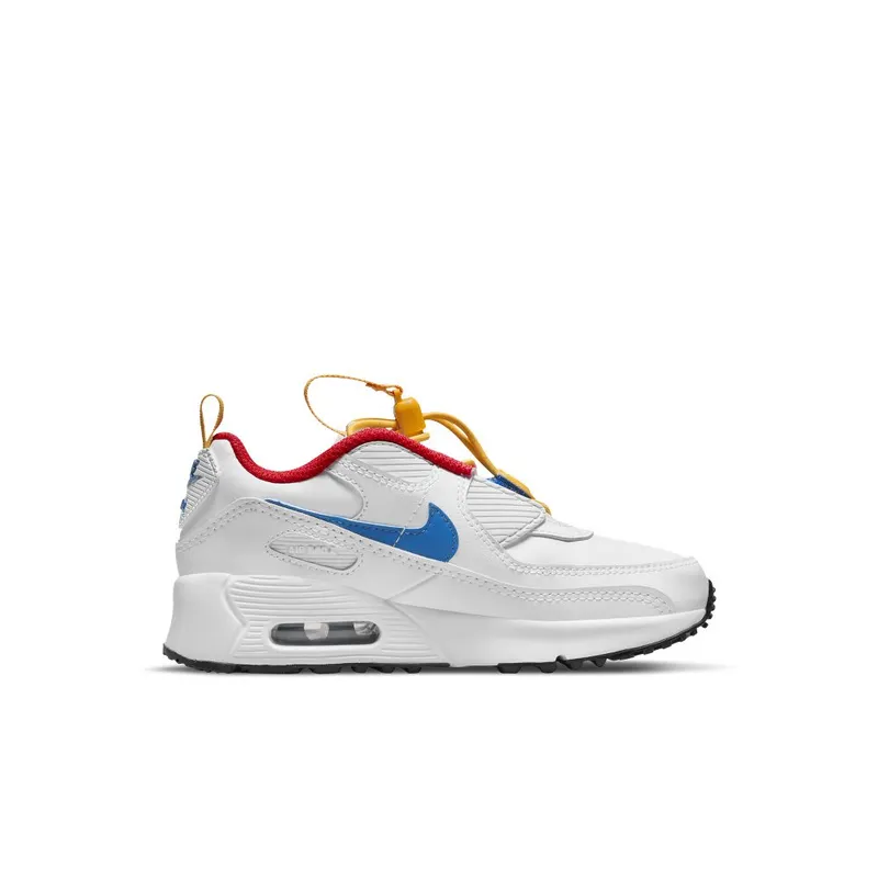 Nike Air Max 90 Toggle Younger Kids’ White (CV0064-105)