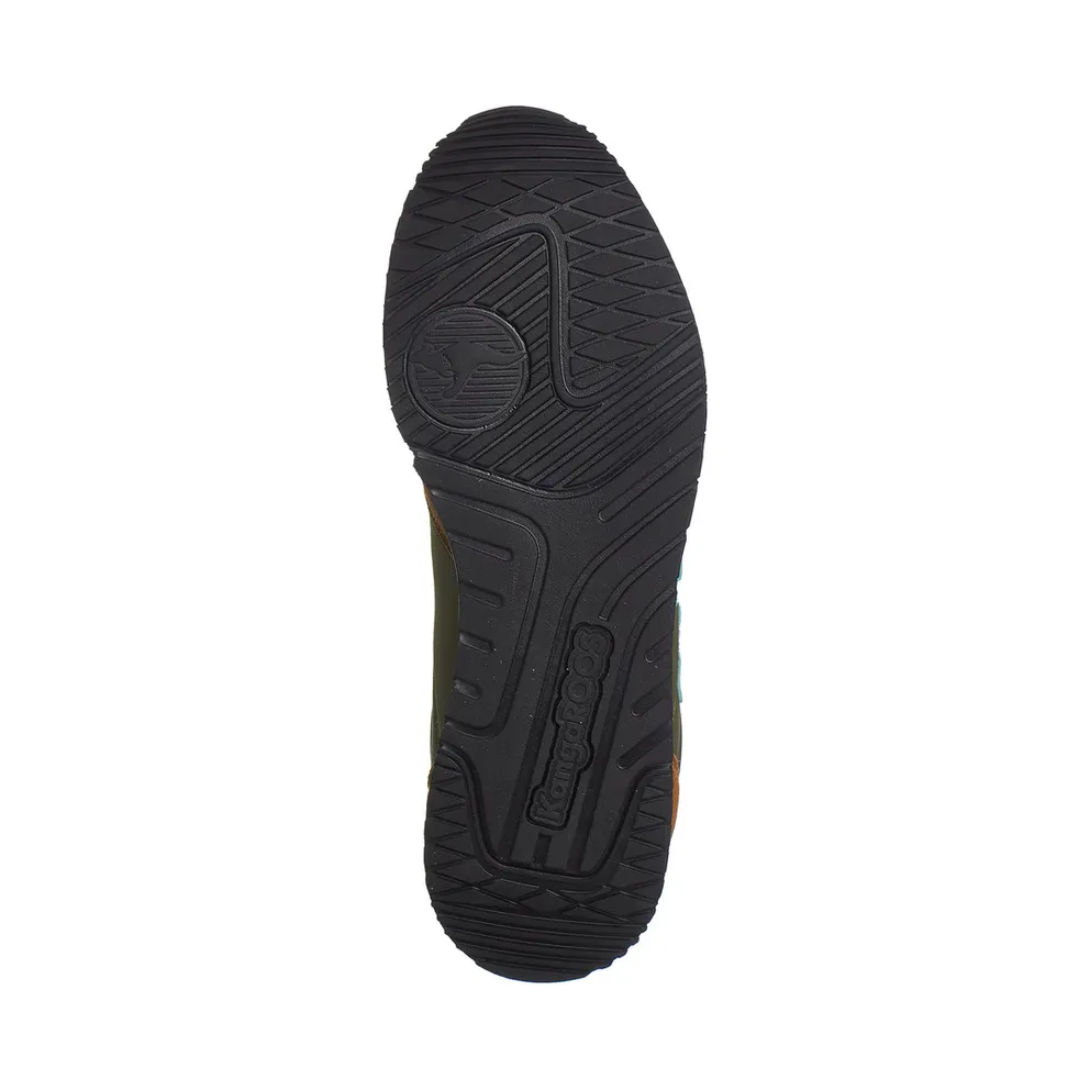 KangaROOS Rally Trail Saddle Brown / Green (47286-3078)