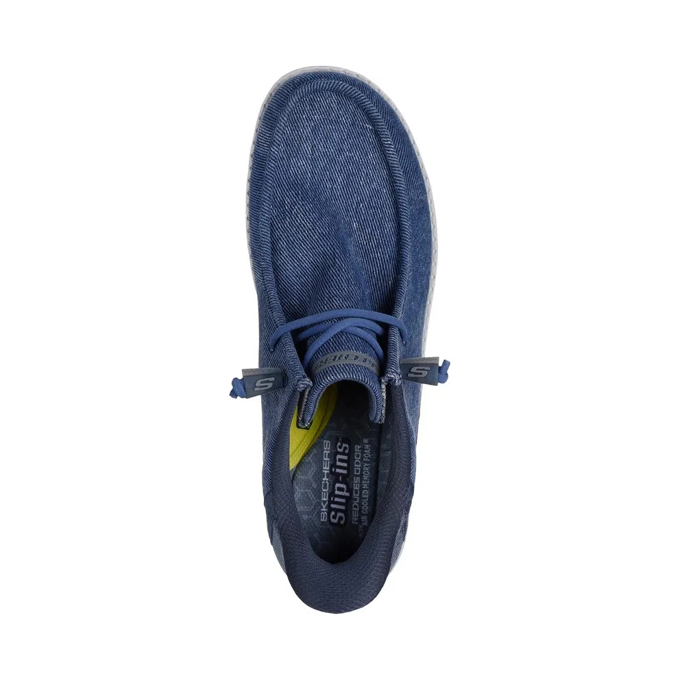 Skechers Slip-ins Relaxed Fit: Melson – Coronado Sneaker Denim