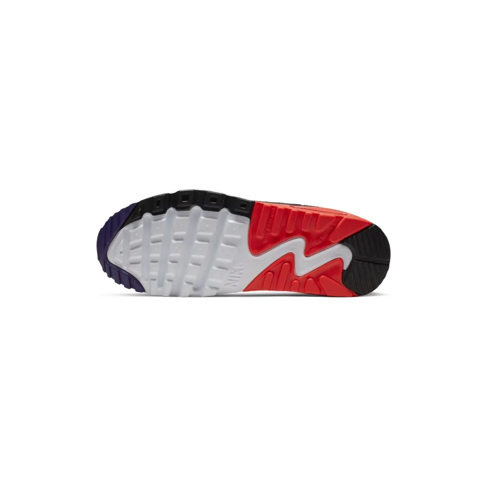 Nike Air Max 90 LTR White Crimson (GS) White/Crimson/Black (833412-117)