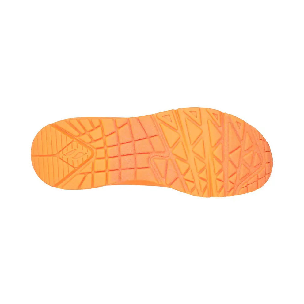 Skechers UNO Night Shades “Neon Orange” (73667NORG)