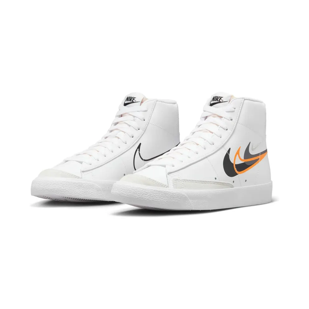 Nike Blazer Mid ’77 Multi-Swoosh Bright Mandarin (FN7809-100)