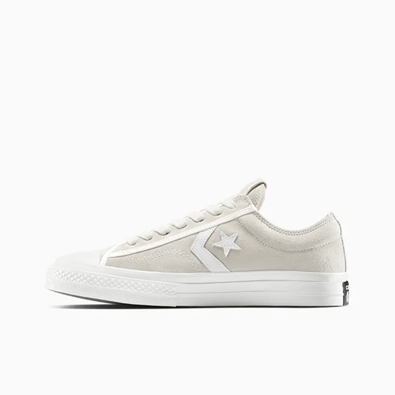 Converse Star Player 76 Low Suede Egret Vintage White
