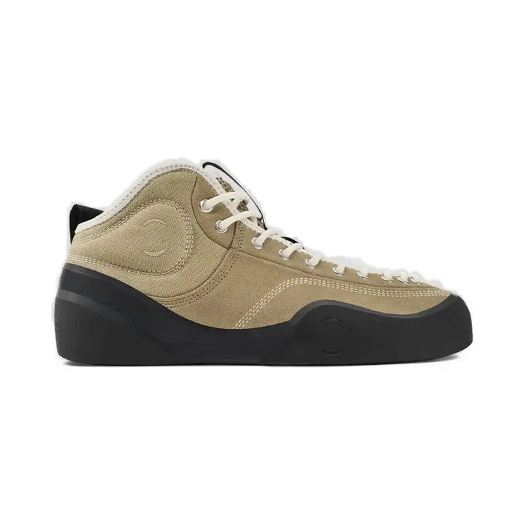 Village PM 1pm mid-top sneakers – Beige (F13001)