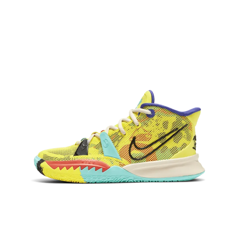 Nike Kyrie 7 1 World 1 People Electric Yellow (GS) (CT4080-700)