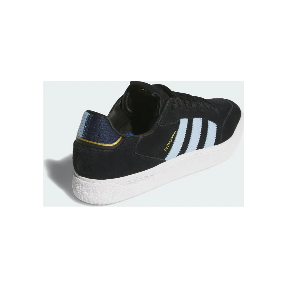 Adidas Tyshawn Low Core Black / Clear Sky / Collegiate Navy (JH8153)