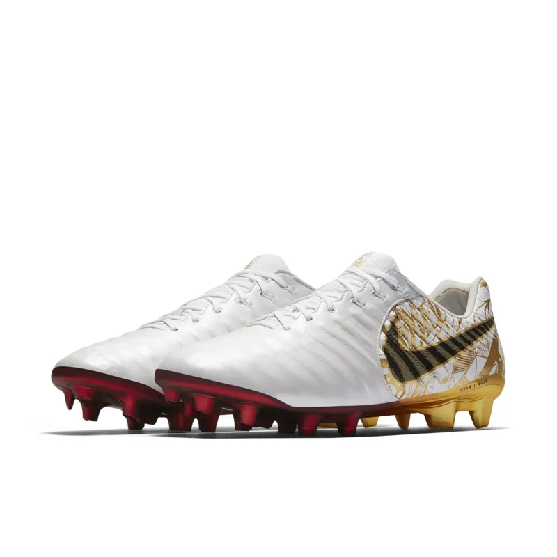 Nike  Tiempo Legend VII Sergio Ramos Corazon Y Sangre White/Metallic Vivid Gold (897796-102)