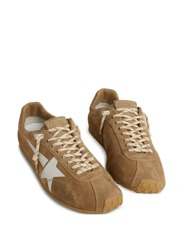 Golden Goose Marathon Speed aus Wildleder – Brown (GMF00892F007406)