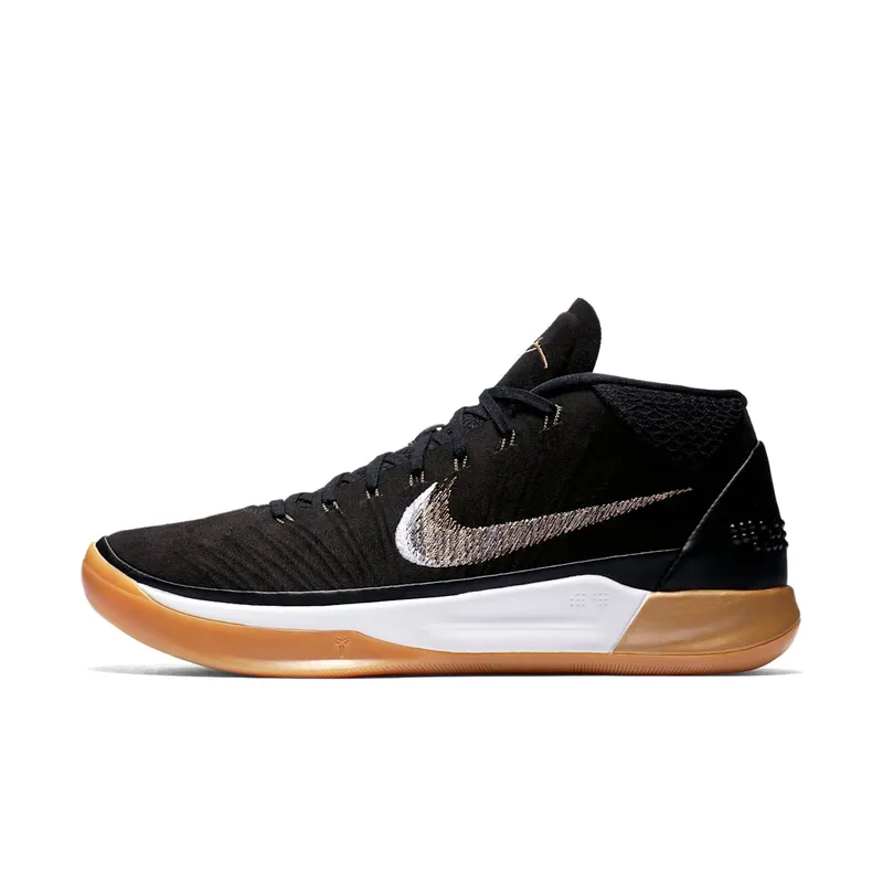 Nike Kobe A.D. Black White Gum Black/Metallic Gold-Anthracite-White (922482-009)