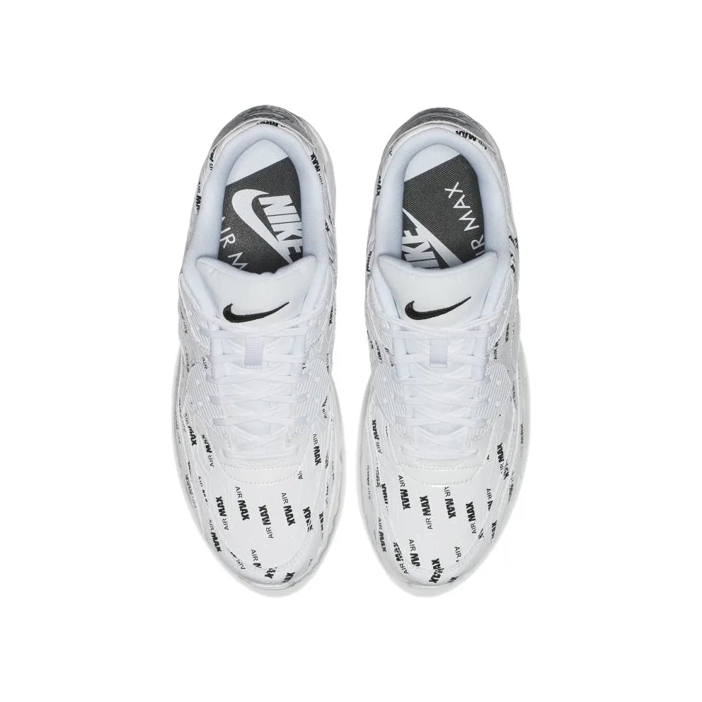 Nike Air Max 90 All Over Print White Black White/White-Black (700155-103)