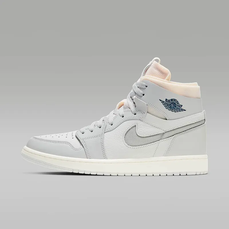 Jordan 1 High Zoom Air CMFT London Photon Dust/Light Smoke Grey-Grey Fog (DH4268-001)