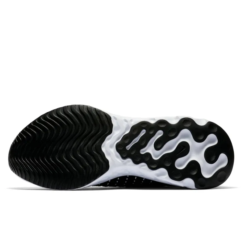 Nike React Phantom Run Flyknit 2 Black Black/White (CJ0277-001)