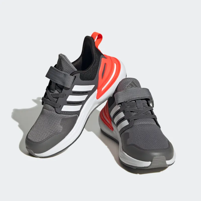 Adidas Rapidasport Bounce Sport Running Elastic Lace Top Strap Grey Three / Cloud White / Grey Five (HP2753)