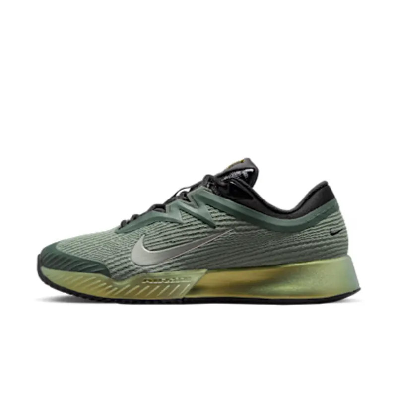 Nike Vapor Pro 3 PRM Clay Court “Camo Green / Pure Platinum / Black / Metallic Gold” (IM4114-300)