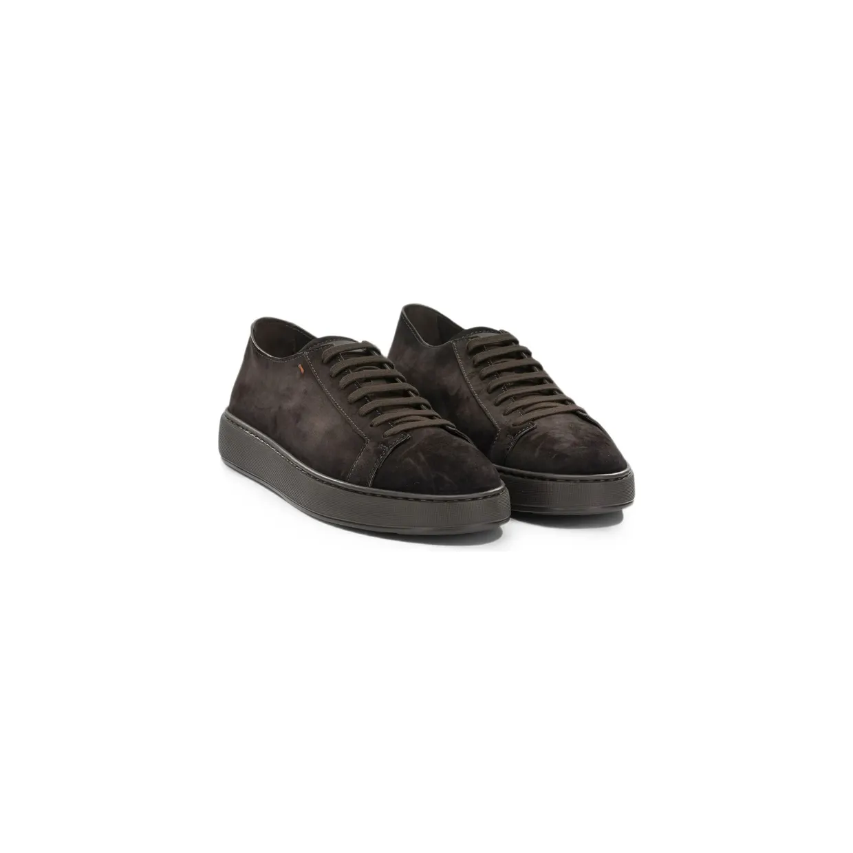 Santoni Suede Lace-up “Brown” (MBCD21571SMOT AOLT60) (3)
