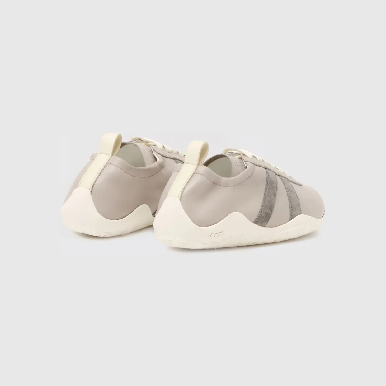 Fabiana Filippi Nappa Leather Sneakers Grey (ASD266A825M010VR1) (3)