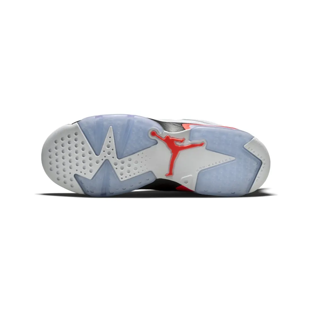 Jordan 6 Retro Low White Infrared 23 Black (GS) White/Infrared 23-Black (768881-123)