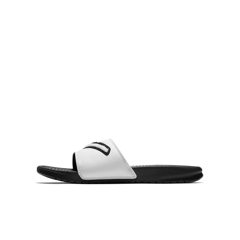 Nike Benassi JDI Chenille Slides “Black/Summit White” (AO2805-001)