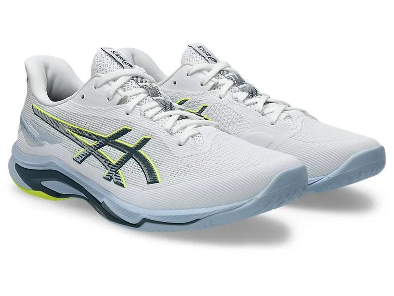 ASICS NETBURNER BALLISTIC FF 4 “White / Raw Indigo” (1051A088-103)
