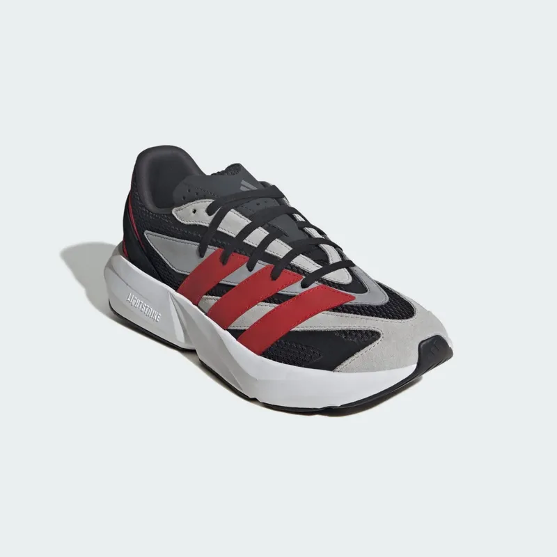 Adidas Lightblaze Grey / Core Black / Better Scarlet (JR3464)