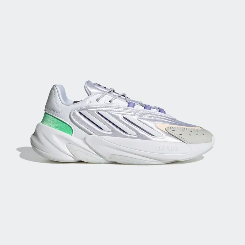 Adidas OZELIA Cloud White / Dark Purple / Beam Green (GW3065)