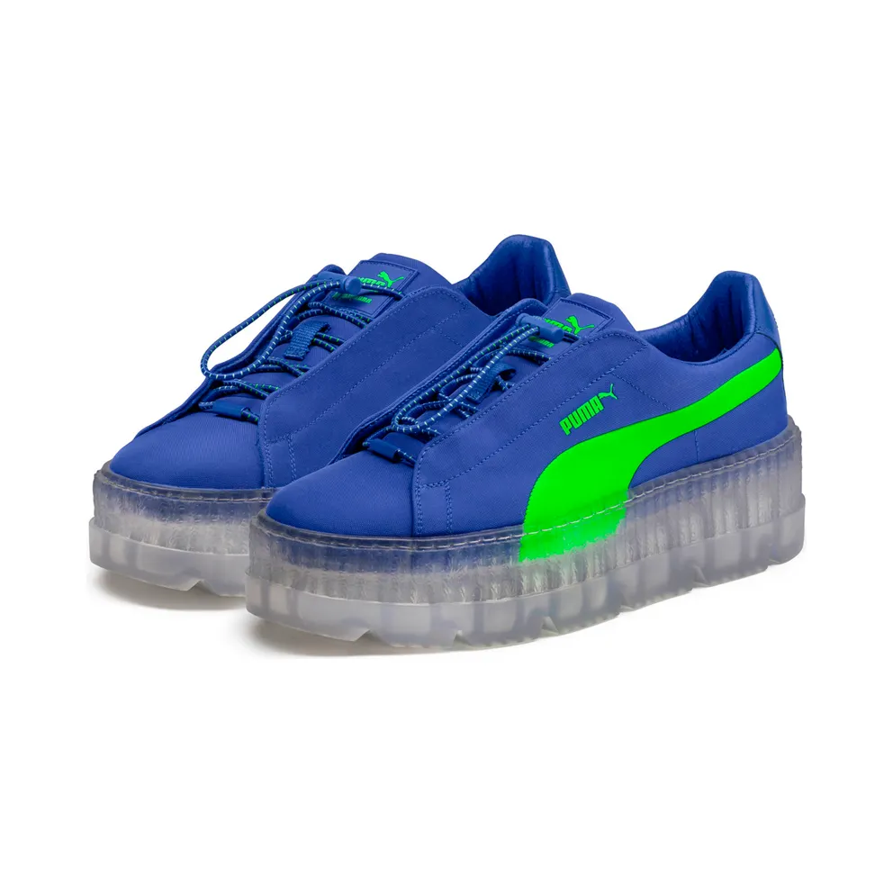 Puma Cleated Creeper Surf Rihanna Fenty Blue Green (W) Dazzling Blue/Green Gecko (367681-01)