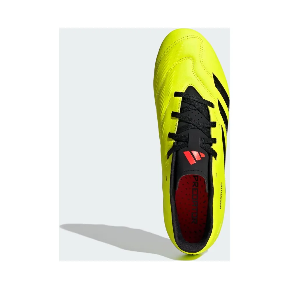 Adidas Predator Club FG “Yellow 2 / Core Black / Solar Red” (IG7757)