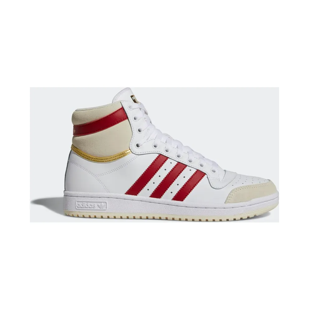 adidas Top Ten Cloud White / Team Victory Red / Cream White (S24133)