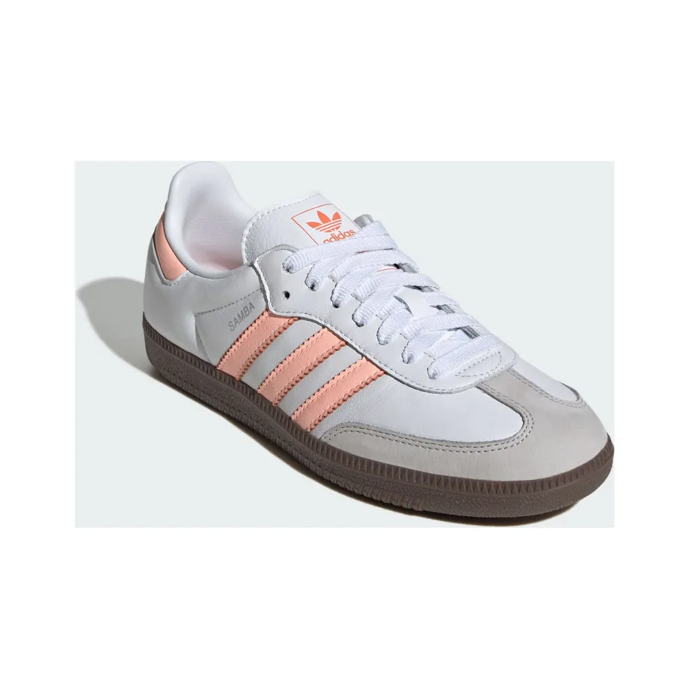 Adidas Samba OG Cloud White / Clear Orange / Semi Coral (JH5687)