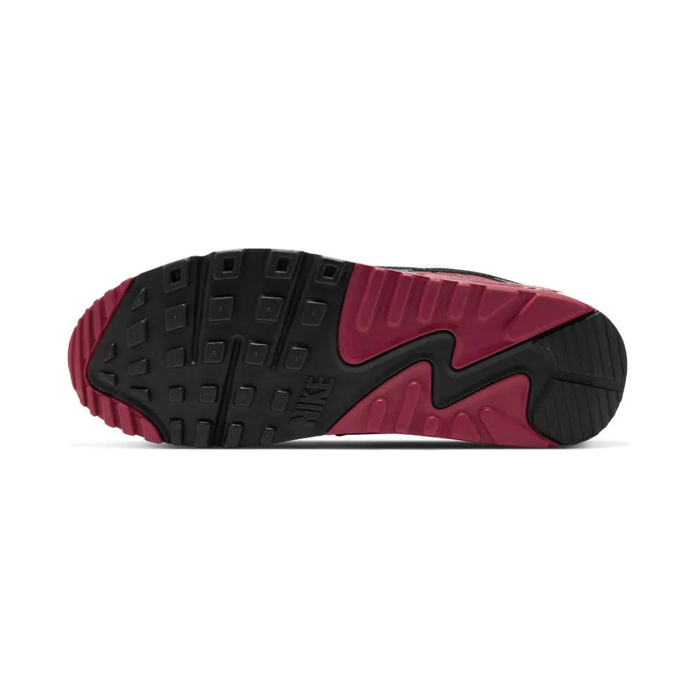 Nike Air Max 90 Recraft New Maroon White/White-New Maroon-Black (CT4352-104)