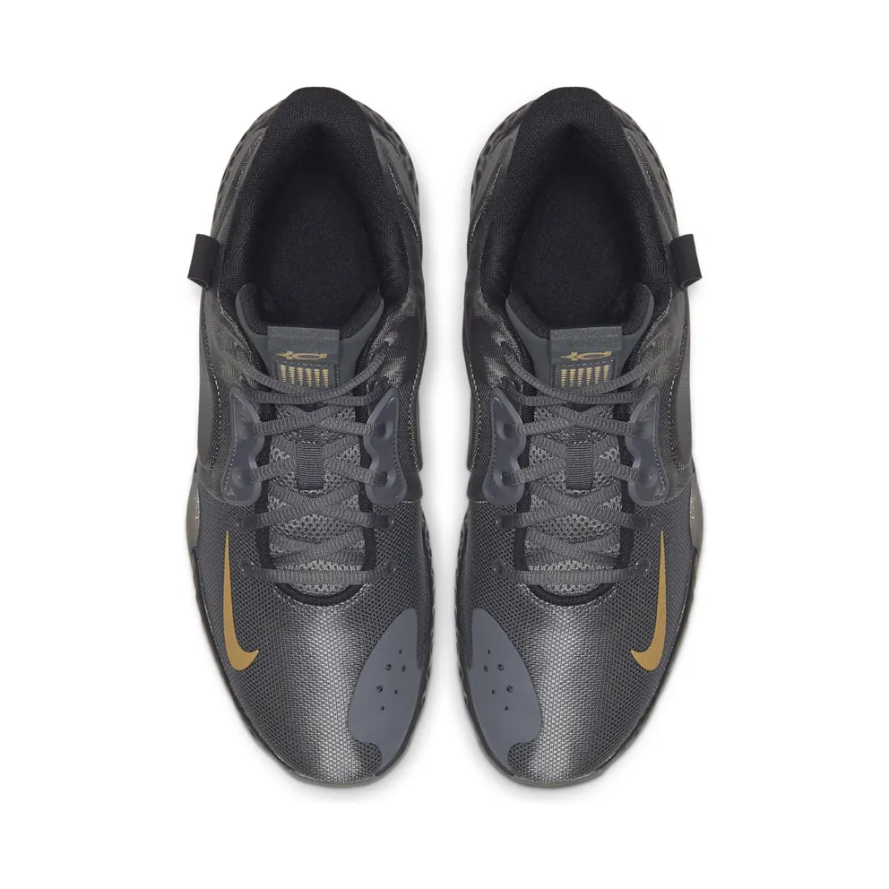 Nike KD Trey 5 VII Dark Grey Club Gold Dark Grey/Black-Club Gold-Metallic Gold (AT1200-003)