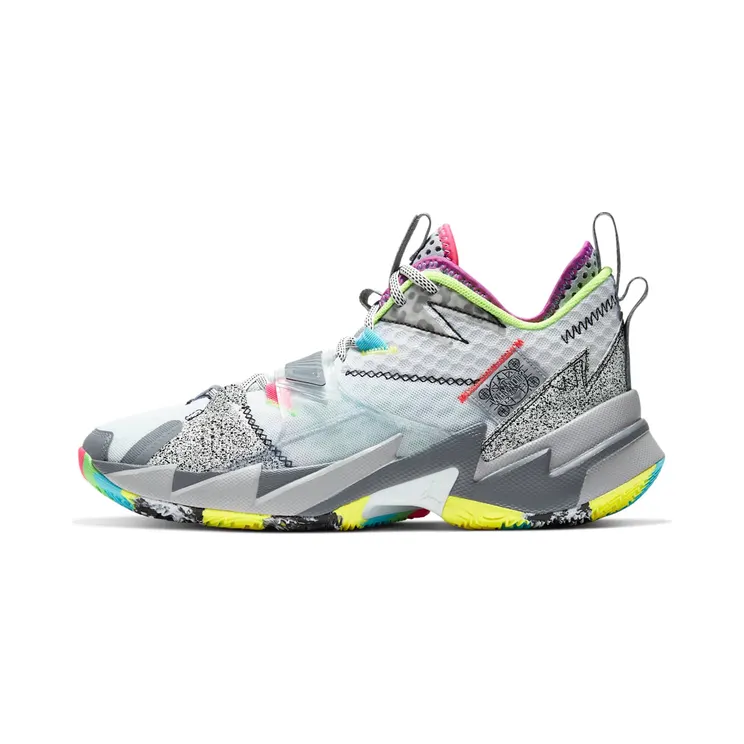 Jordan Why Not Zer0.3 Zer0 Noise “White / Cool Grey / Wolf Grey” (CD3003-100)