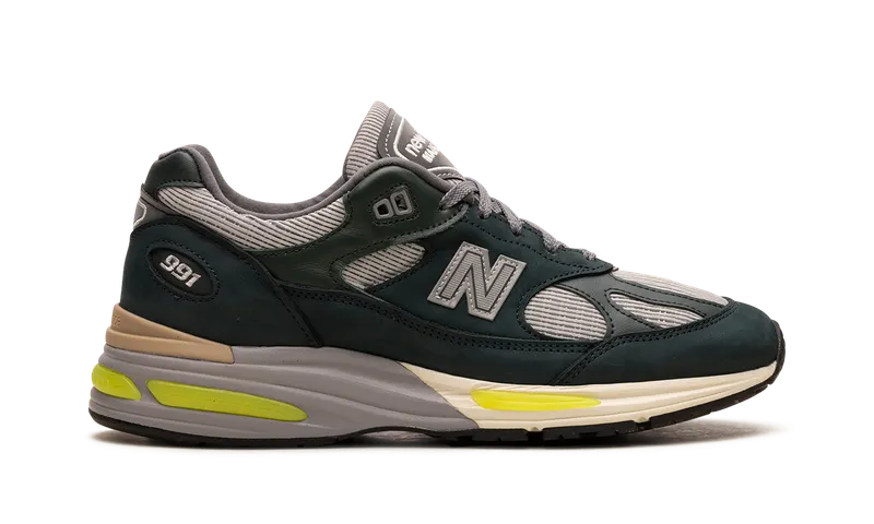 New Balance 991v2 “MiUK – Patta Sea Moss” (U991PB2)