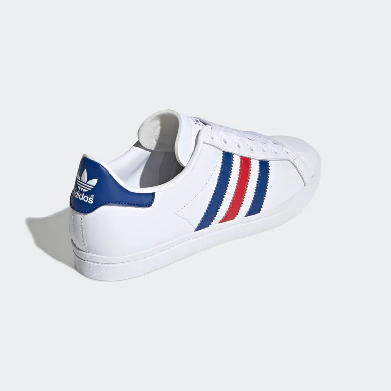 Adidas Coast Star Cloud White / Collegiate Royal / Scarlet (EE6198)