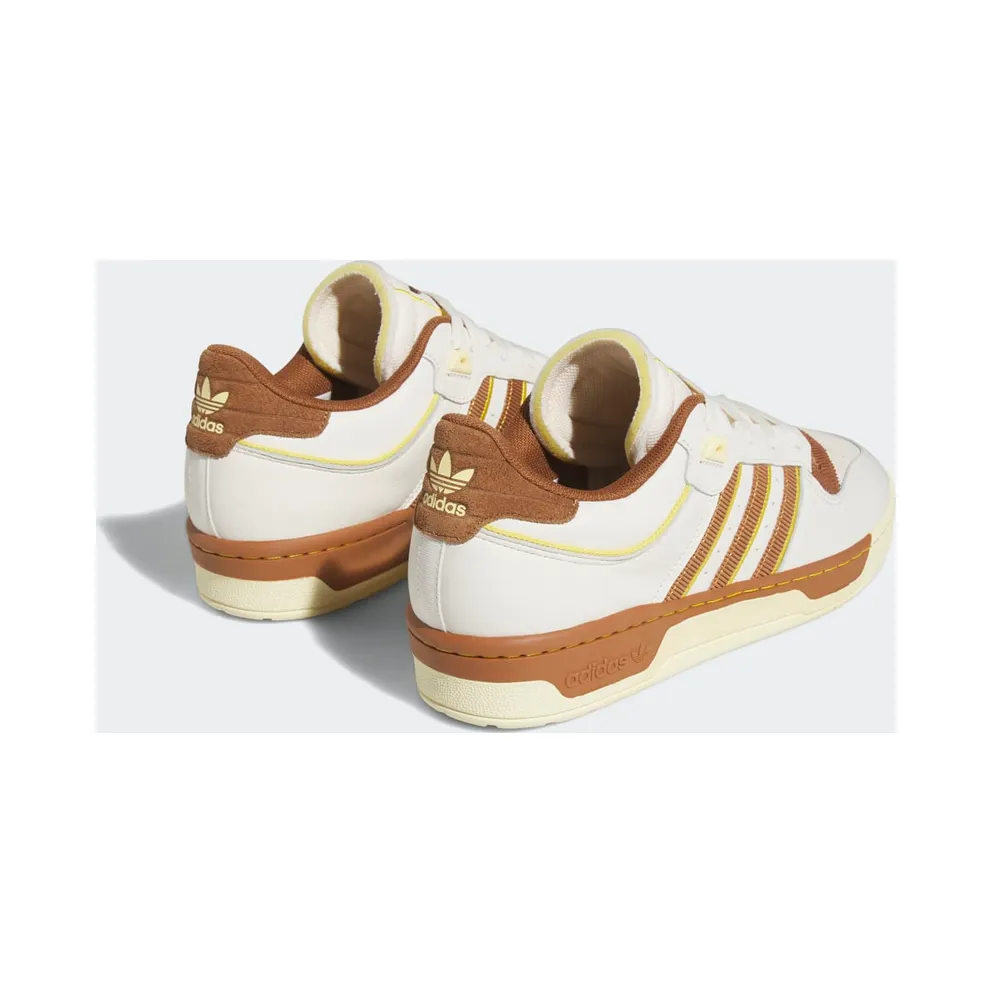 Adidas Rivalry Low 86 Chalk White / Wild Brown / Hazy Yellow (FZ6317)