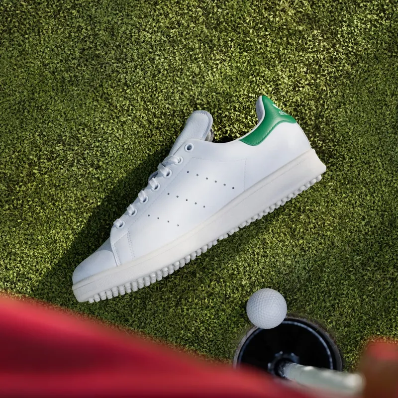 adidas Stan Smith Spikeless Golf Cloud White Green Off White (JH6153)