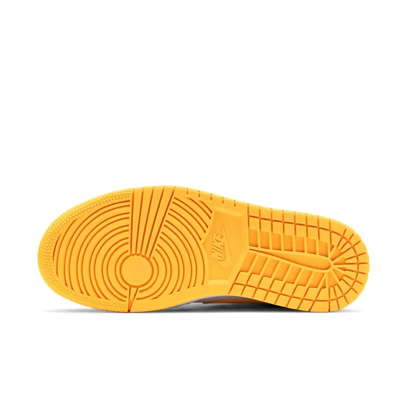 Jordan 1 Mid Laser Orange Black (W) White/Black-Laser Orange (CV5276-107)