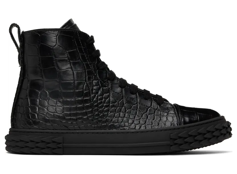 Giuseppe Zanotti Black Ecoblabber Sneakers (RU20029-93162)