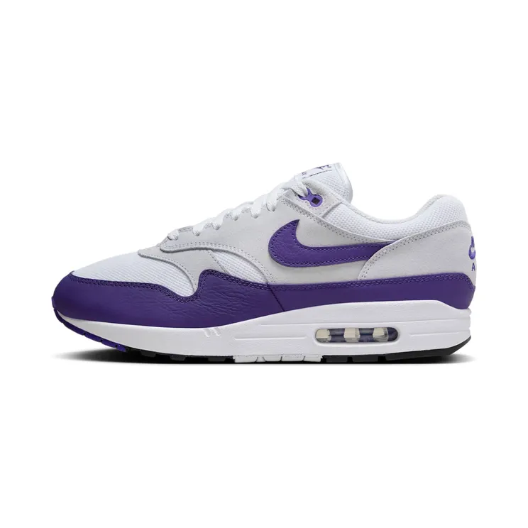 Nike Air Max 1 SC “White / Football Grey / Black / Field Purple” (DZ4549-101)