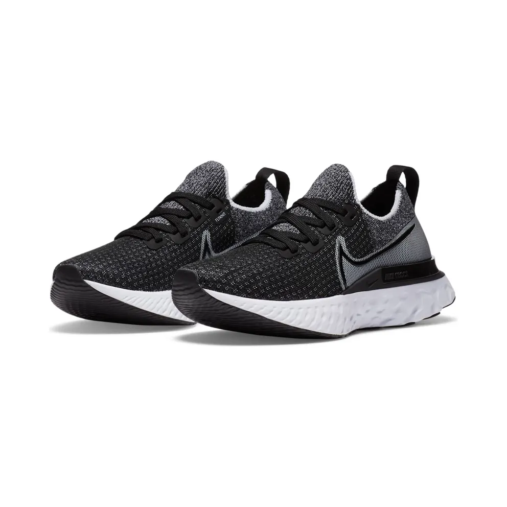 Nike React Infinity Run Flyknit Black White (CD4372-012)