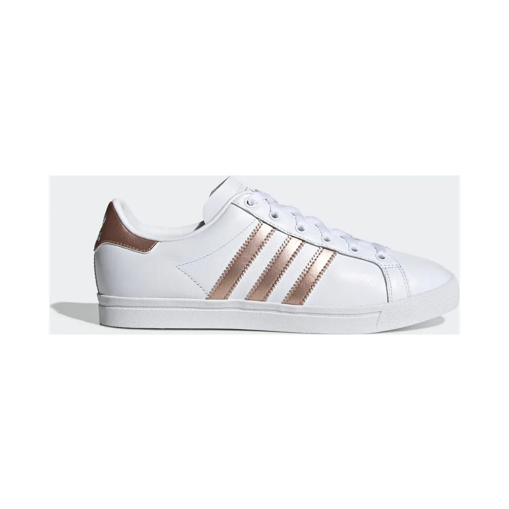 adidas Coast Star Schuh Cloud White / Copper Metallic / Core Black (EE6201)