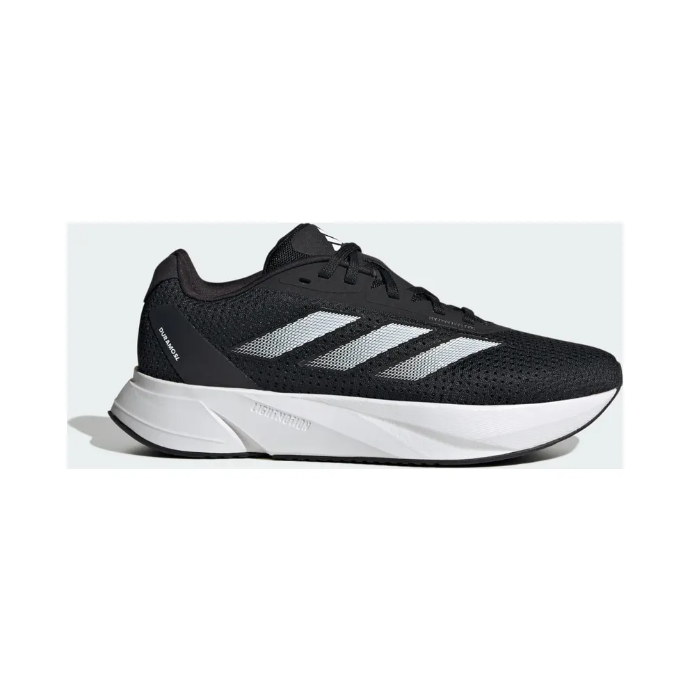 Adidas Duramo SL Wide Running Lightmotion Shoes Core Black / Cloud White / Carbon (IG0310)